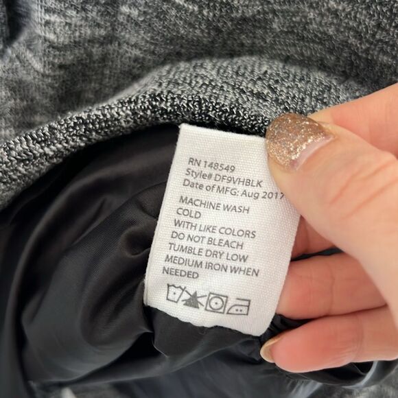 Paper Denim & Cloth Women's Utility Jacket Gray Zip Front Size Small - Picture 4 of 5